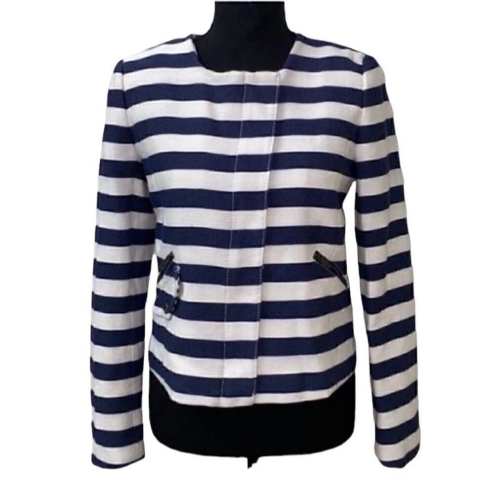 Banana Republic Stripe Jacket(Size 0)